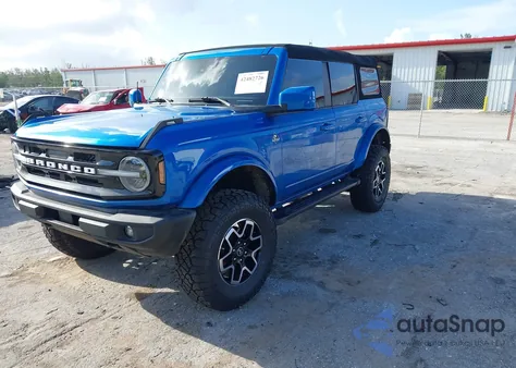 2023 Ford Bronco Outer Banks из США, поврежденный, VIN 1FMEE5DP3PLB07592